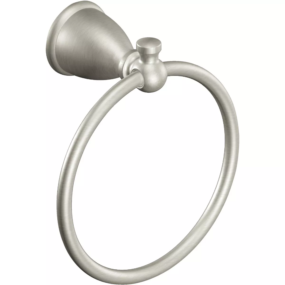 Moen Caldwell 6 In. Towel Ring, Brushed Nickel
