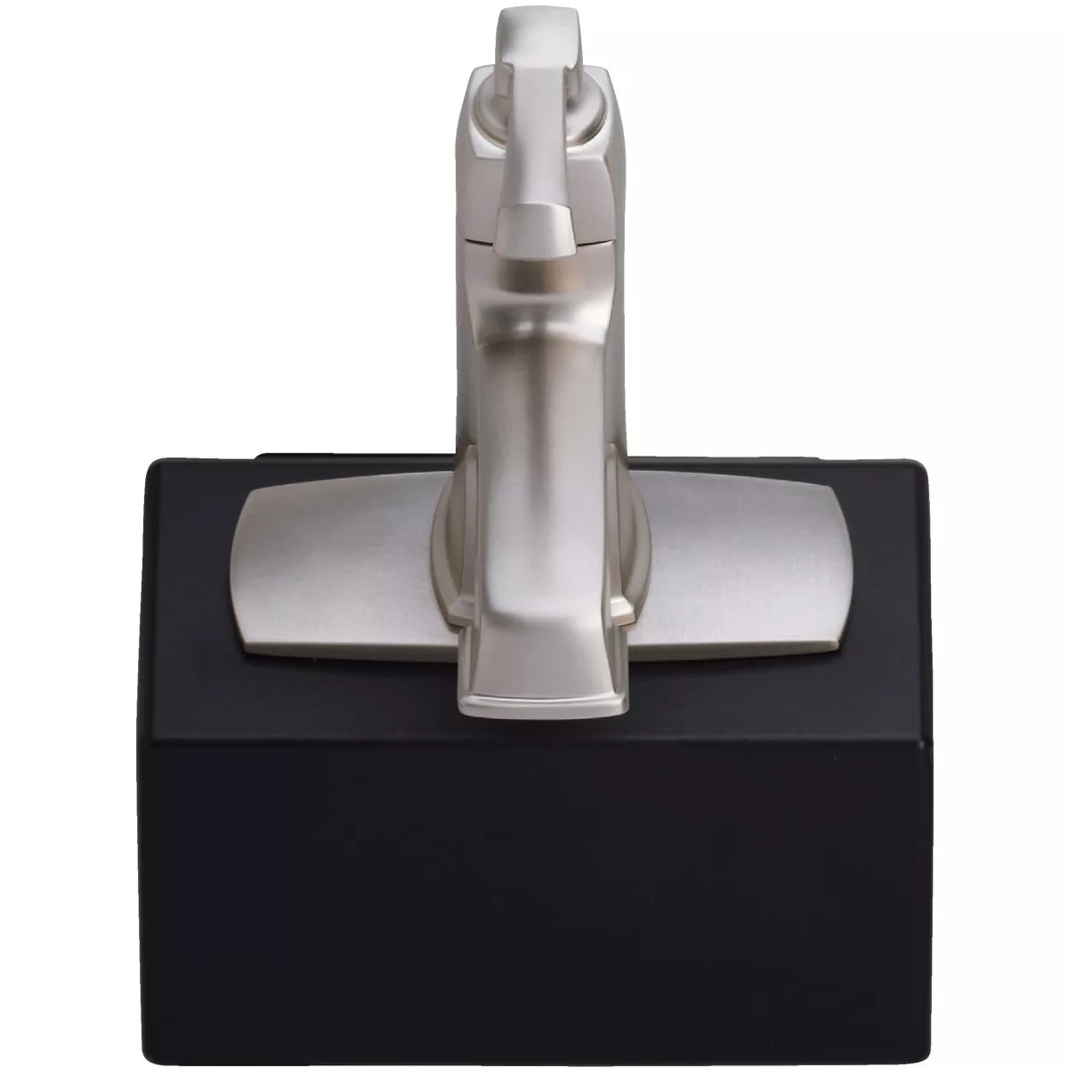 Moen Boardwalk 1-Handle Lever 4 In. Centerset Bathroom Faucet with Pop-Up, Spot Resist Brushed Nickel - photo 3