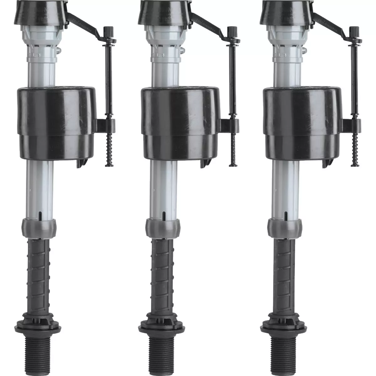 Fluidmaster 3.5 - 7 GPF Plastic Universal Anti-Siphon Fill Valve (3 Ct.)