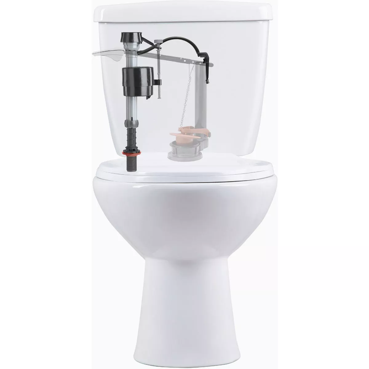 Fluidmaster 3.5 - 7 GPF Plastic Universal Anti-Siphon Fill Valve (3 Ct.) - photo 2