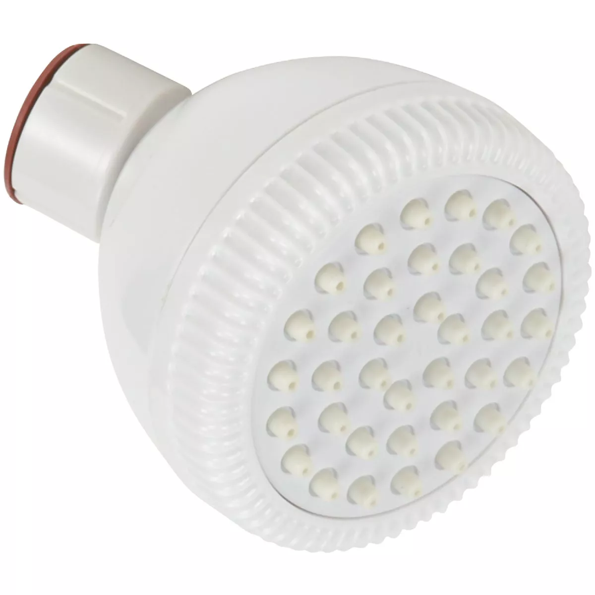 Home Impressions 1-Spray 1.75 GPM Fixed Showerhead, White