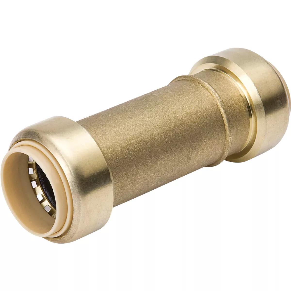 ProLine 1/2 In. PF Brass Push Fit Repair Coupling
