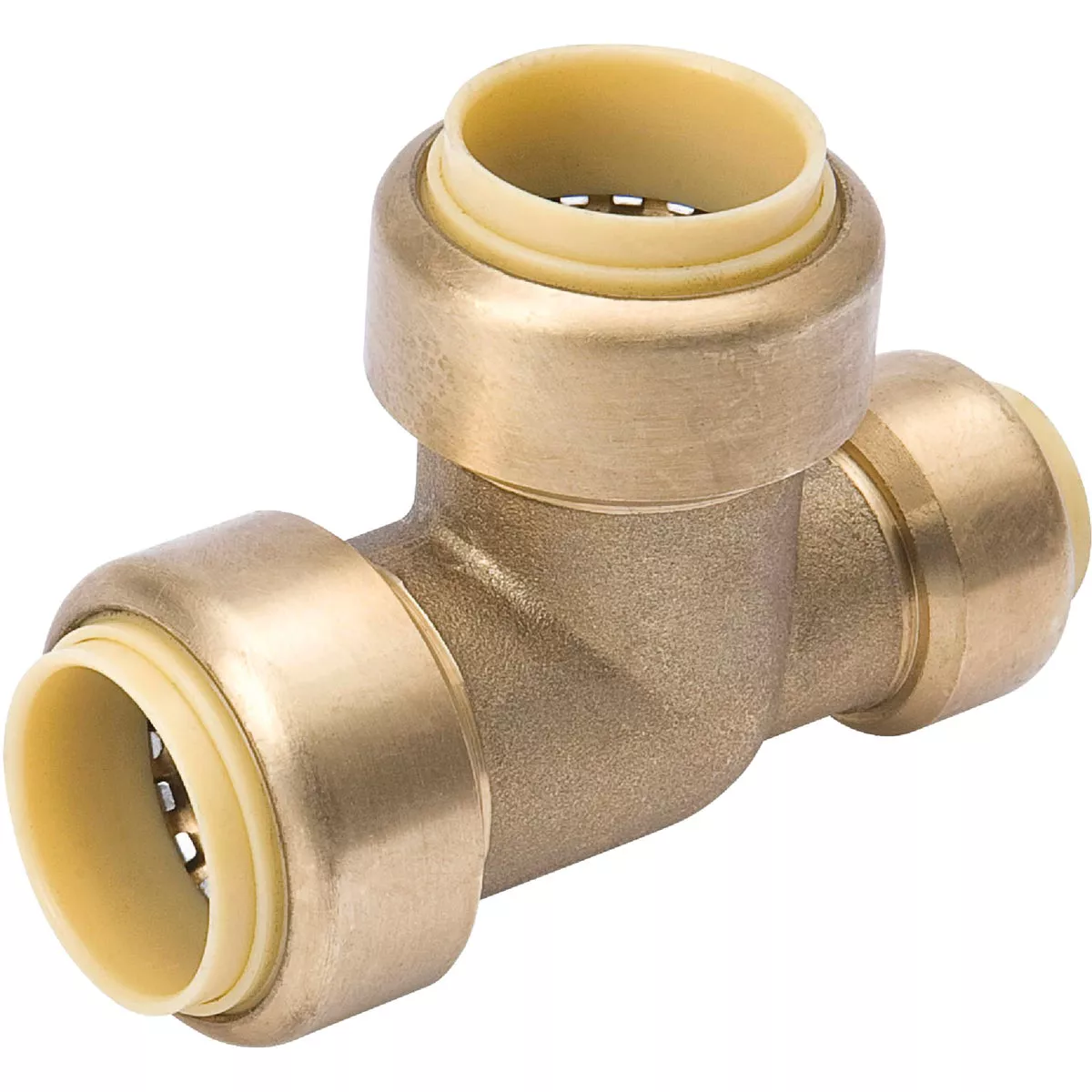 ProLine 3/4 In. PF x 1/2 In. PF x 3/4 In. PF Brass Push Fit Reducing ...
