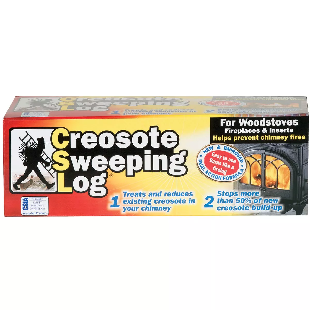 Creosote Sweeping Log 3 Lb. Log Creosote Remover