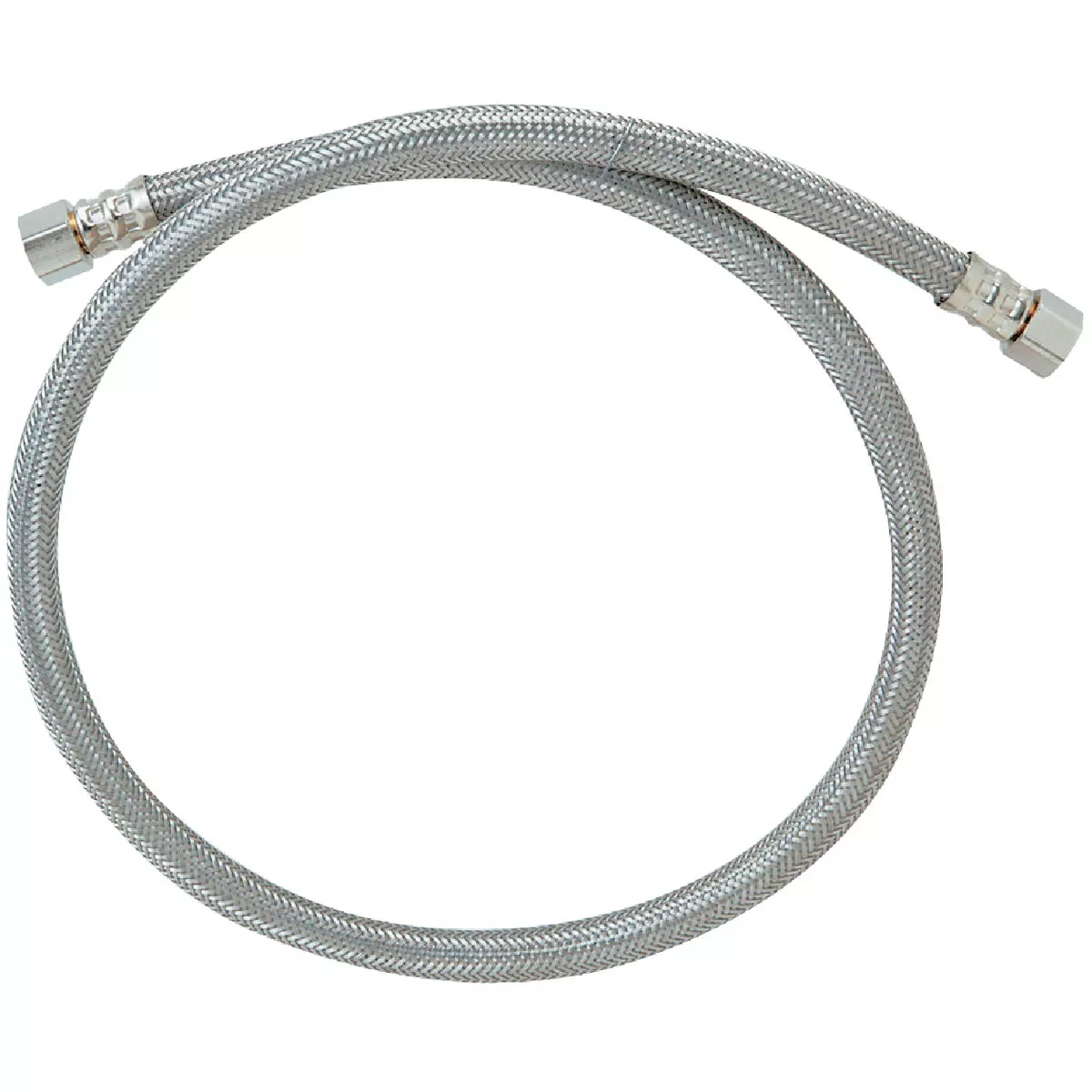 ProLine 3/8 In. C x 3/8 In. C x 48 In. L. Braided Stainless Steel Faucet Supply Line