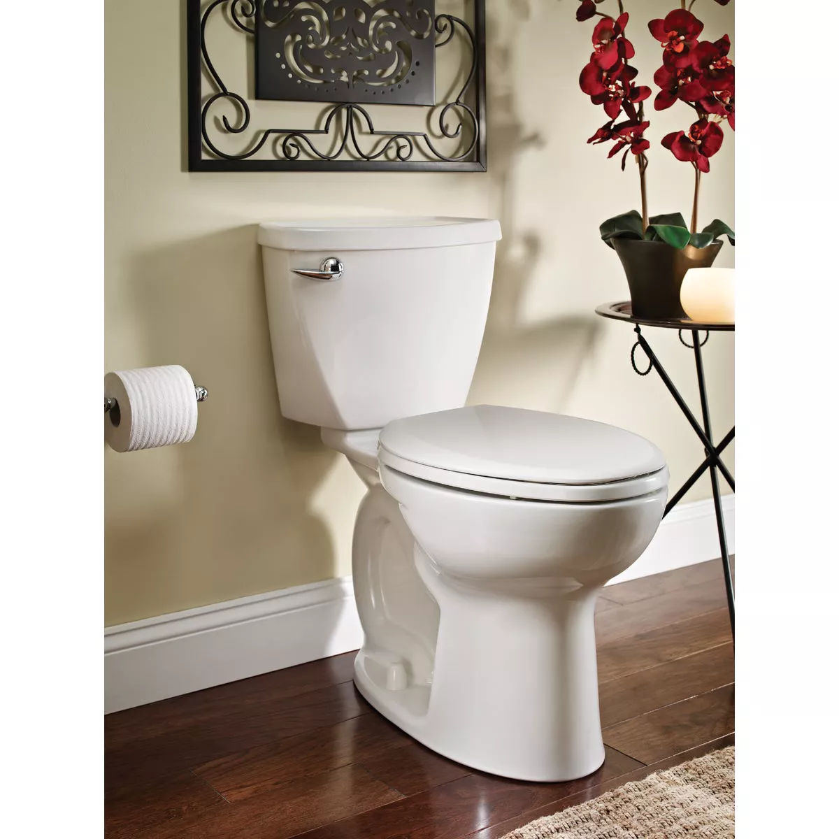 American Standard Cadet 3 Right Height White Elongated Bowl 1.28 GPF Toilet - photo 2