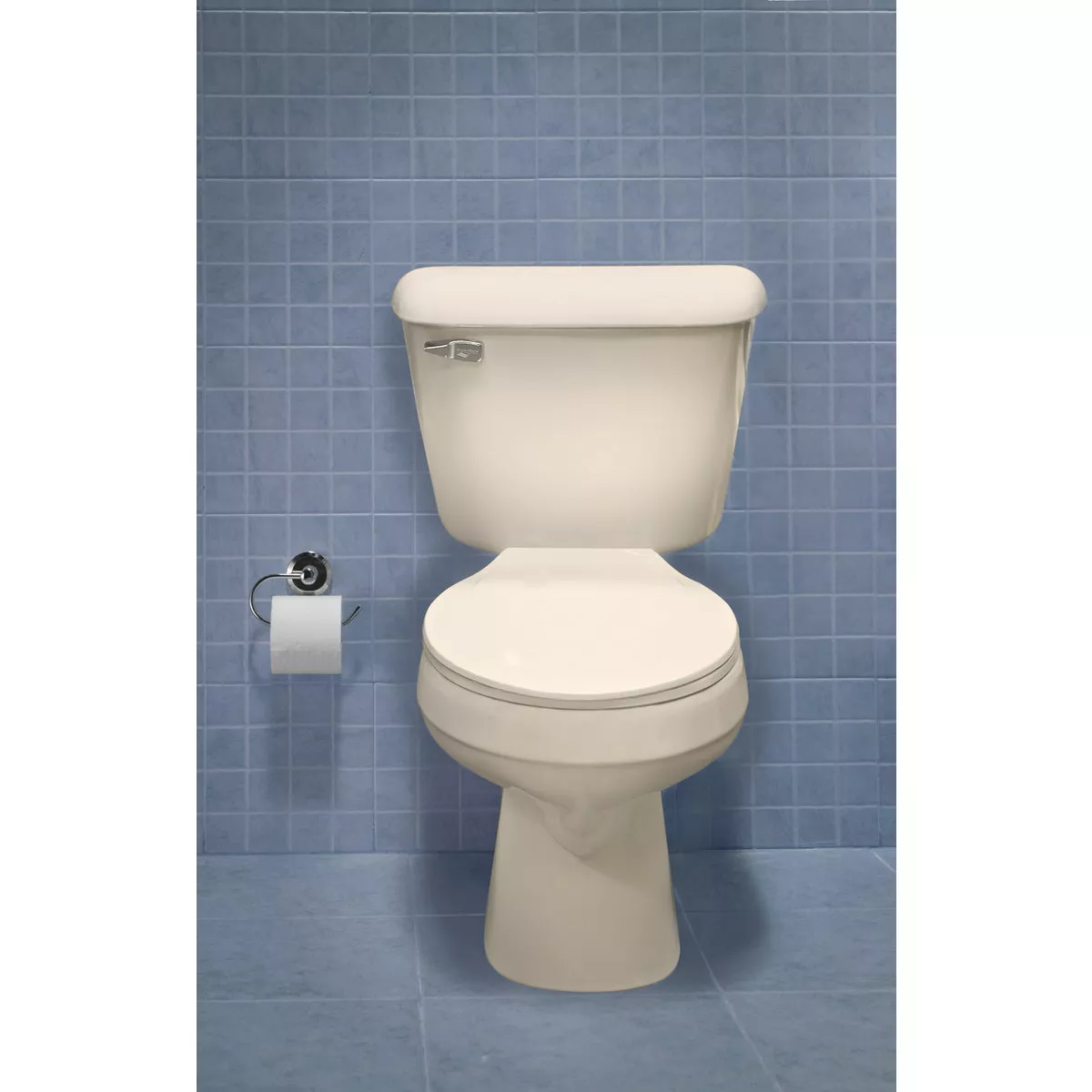 Mansfield Pro-Fit 1-128 HET Biscuit Round Bowl 1.28 GPF Complete Toilet - photo 3