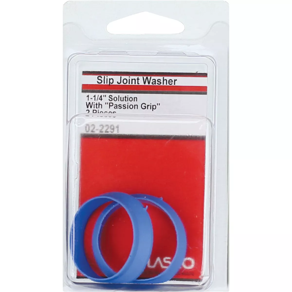 Lasco 1-1/4 In. Blue Vinyl Slip Joint Washer (2-Pack) - photo 2