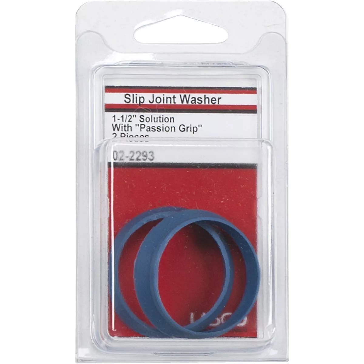 Lasco 1-1/2 In. Blue Vinyl Slip Joint Washer (2-Pack) - photo 2