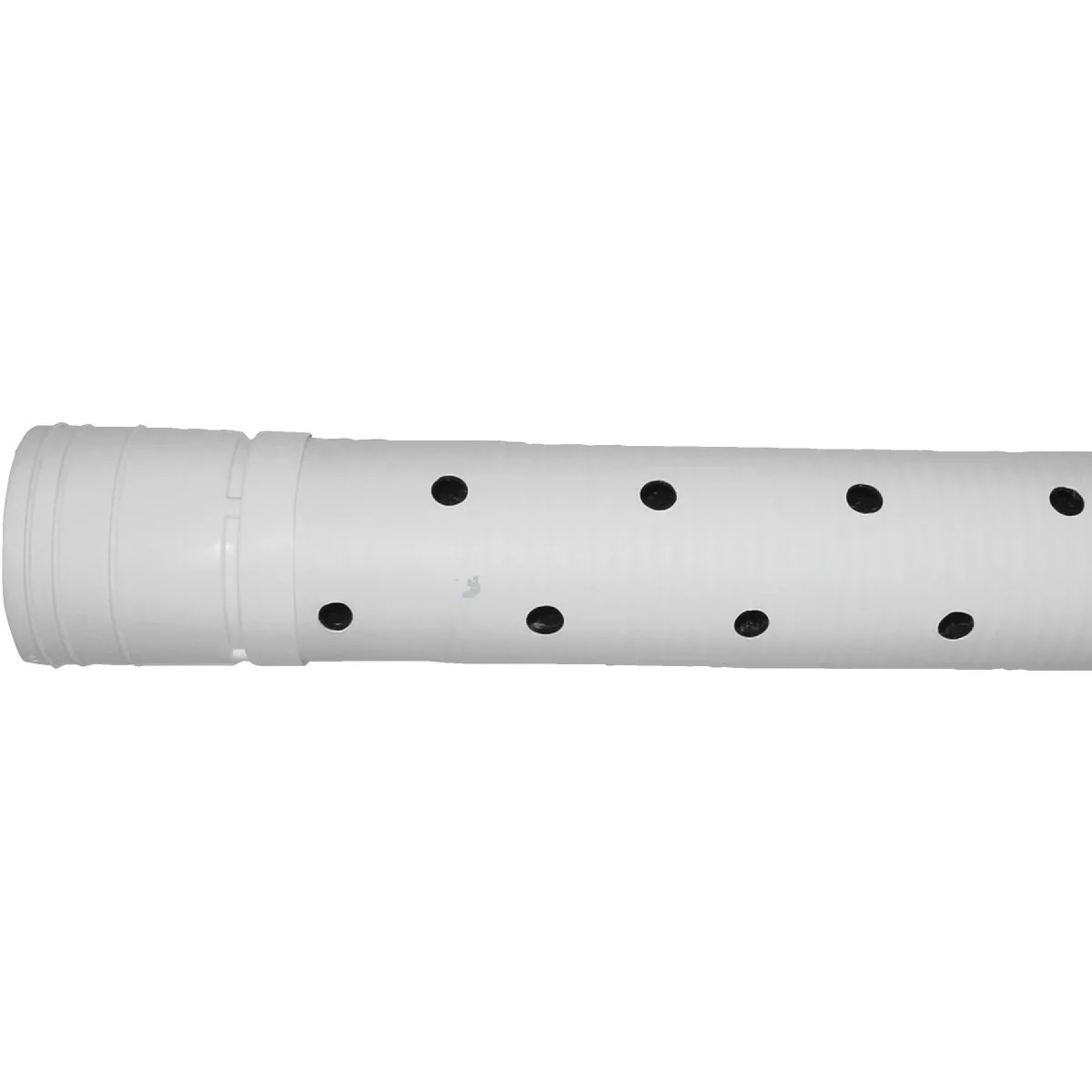 Advanced Drainage Systems 3 In. X 10 Ft. HDPE Perforated Sewage & Drainage Pipe