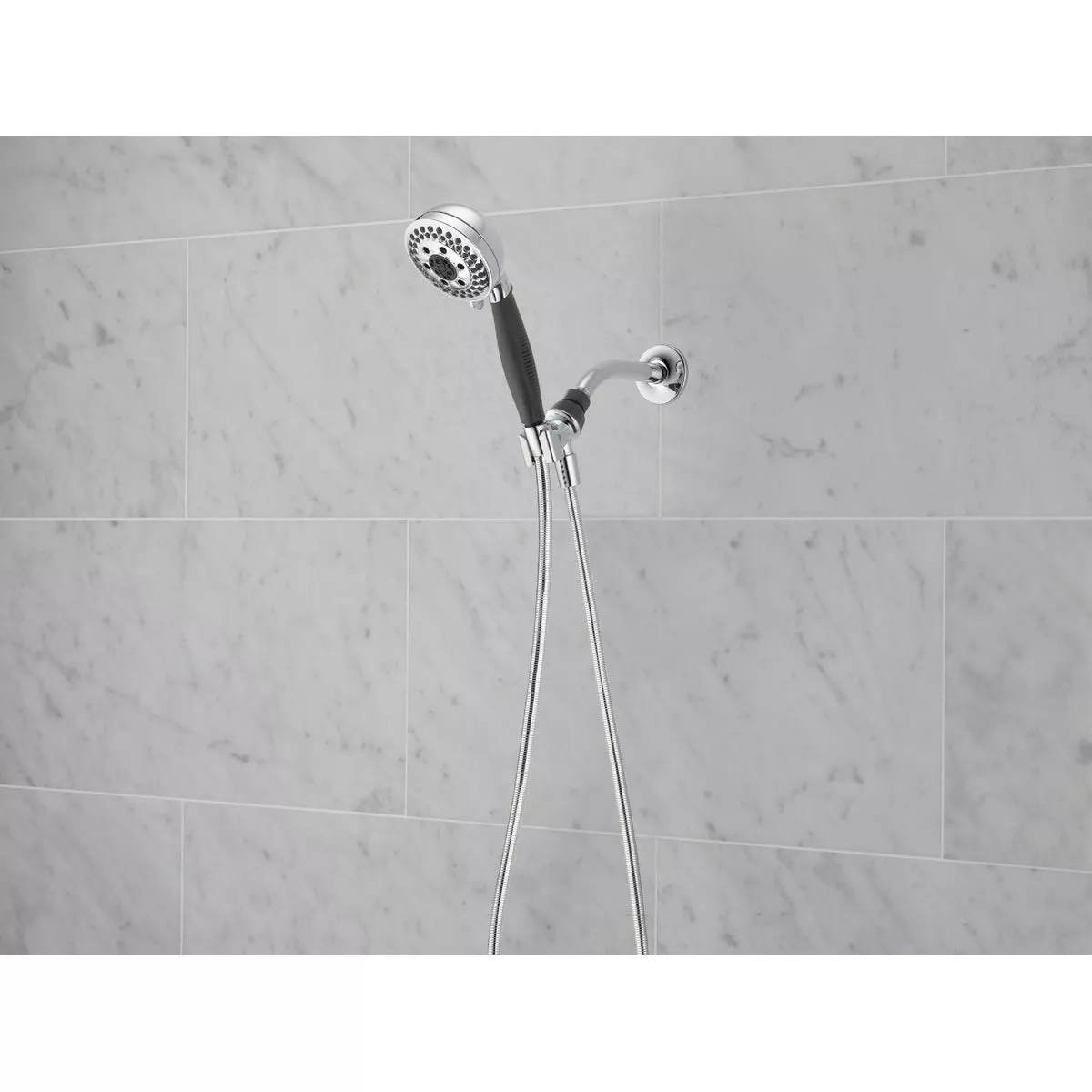 Delta H2Okinetic 5-Spray 1.8 GPM Handheld Shower, Chrome