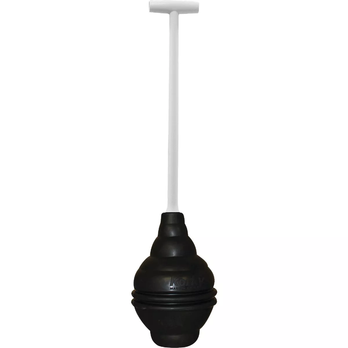 Korky Flexible Bellowed Head 6.5" Toilet Plunger