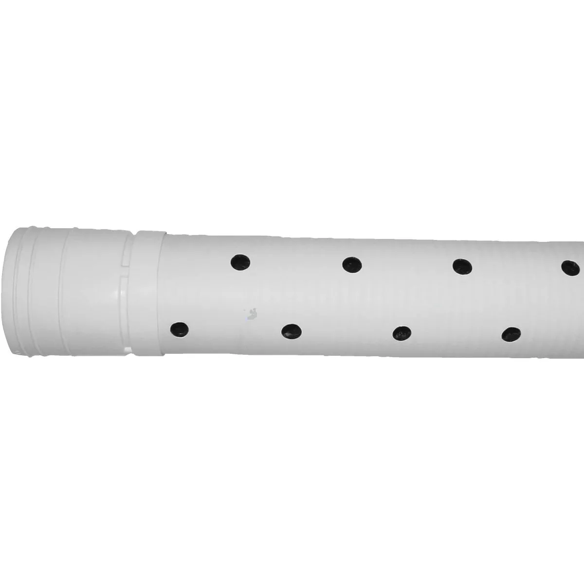 Advanced Drainage Systems 4 In. X 10 Ft. HDPE Perforated Sewage & Drainage Pipe