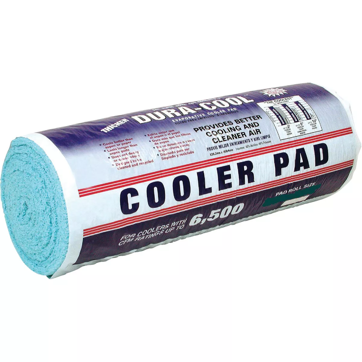 Dial Dura-Cool 36 In. x 240 In. Foamed Polyester Evaporative Cooler Pad Roll