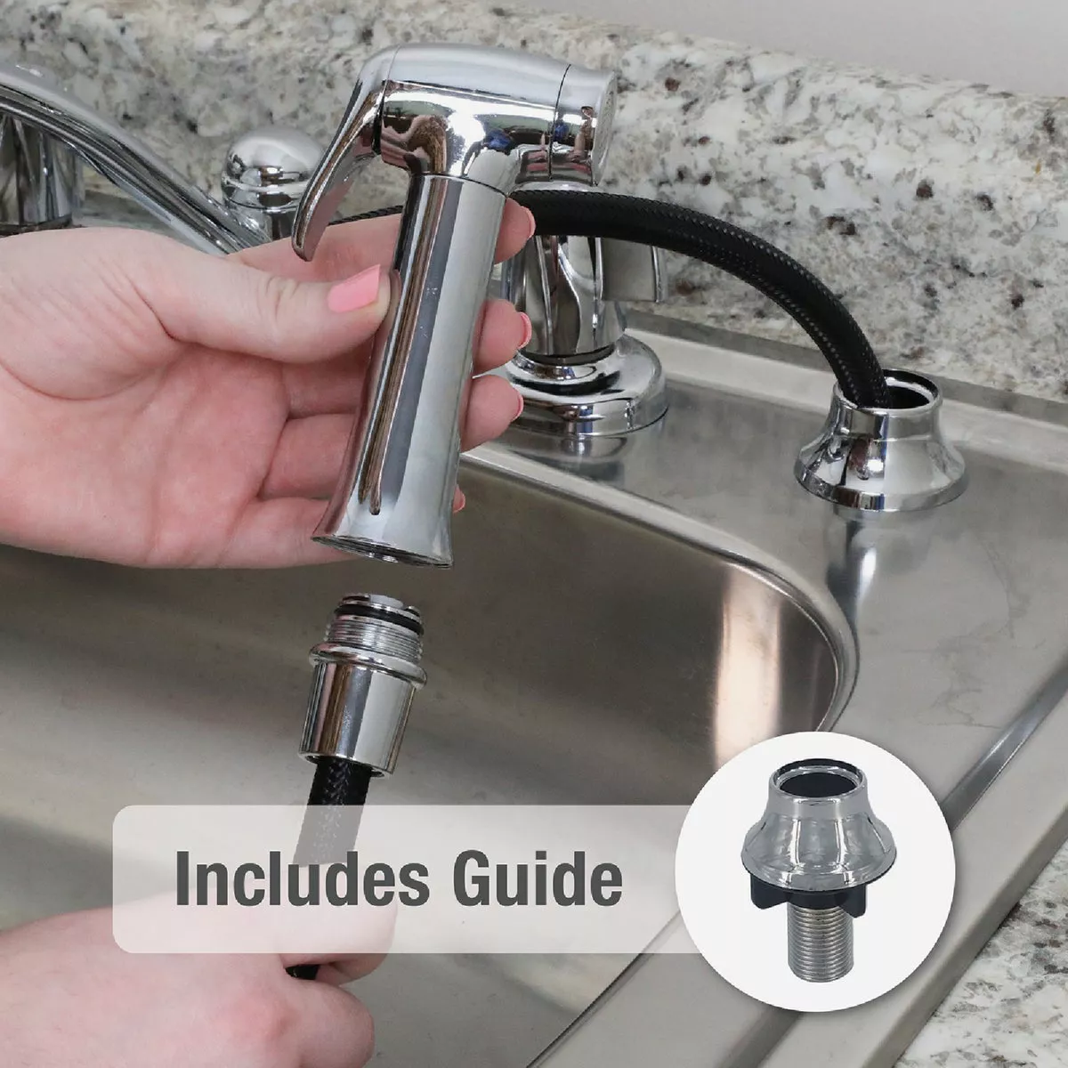 Danco Transitional Chrome Sprayer Head - photo 5