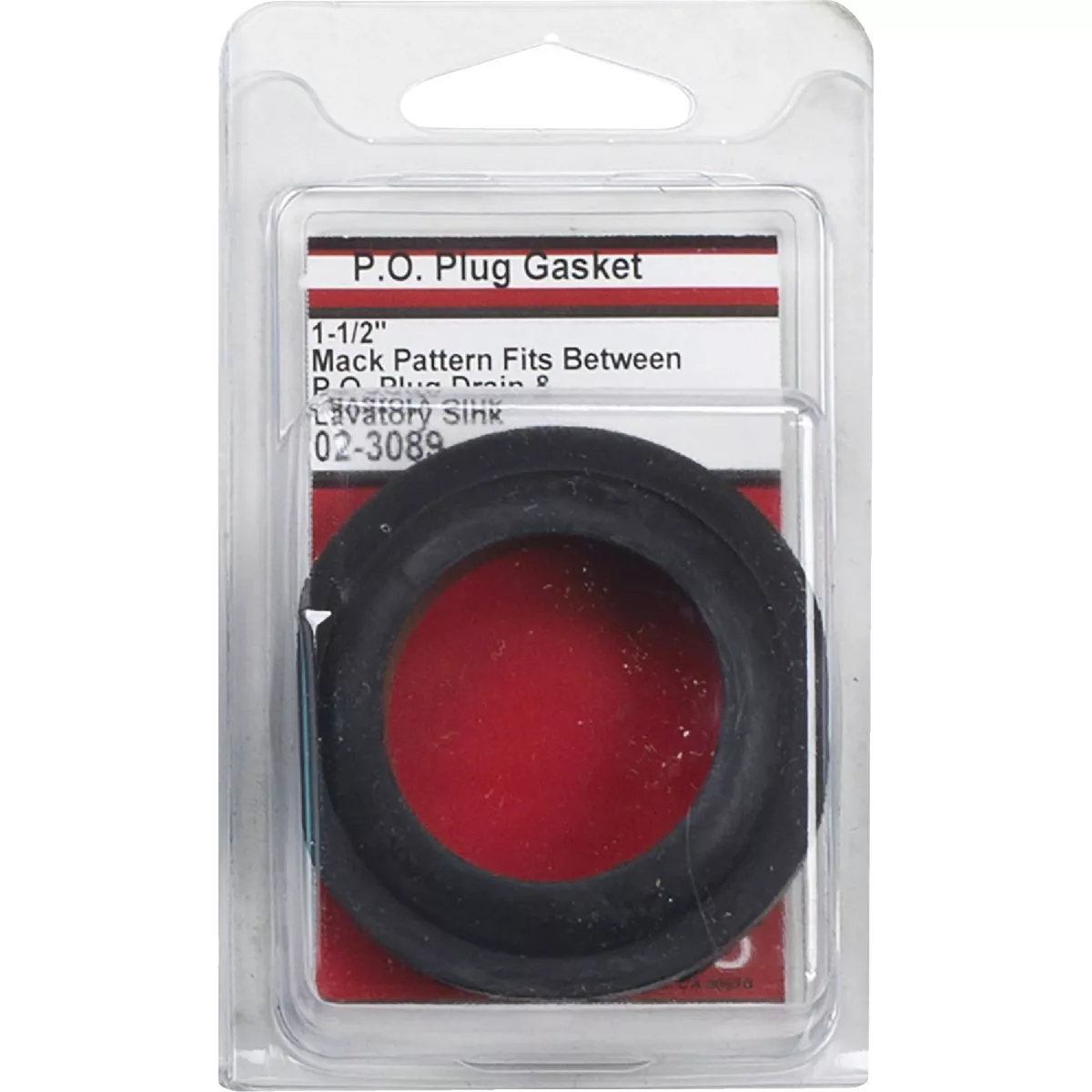 Lasco 2-3/8 In. OD x 1-7/8 In. ID Rubber Black Gasket - photo 2