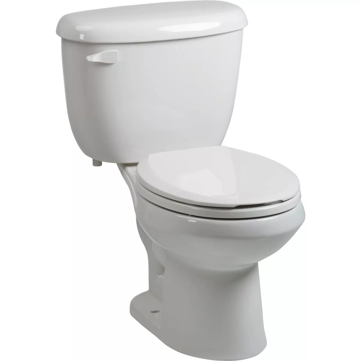 Briggs Abingdon White Round Bowl 1.28 GPF Toilet Express