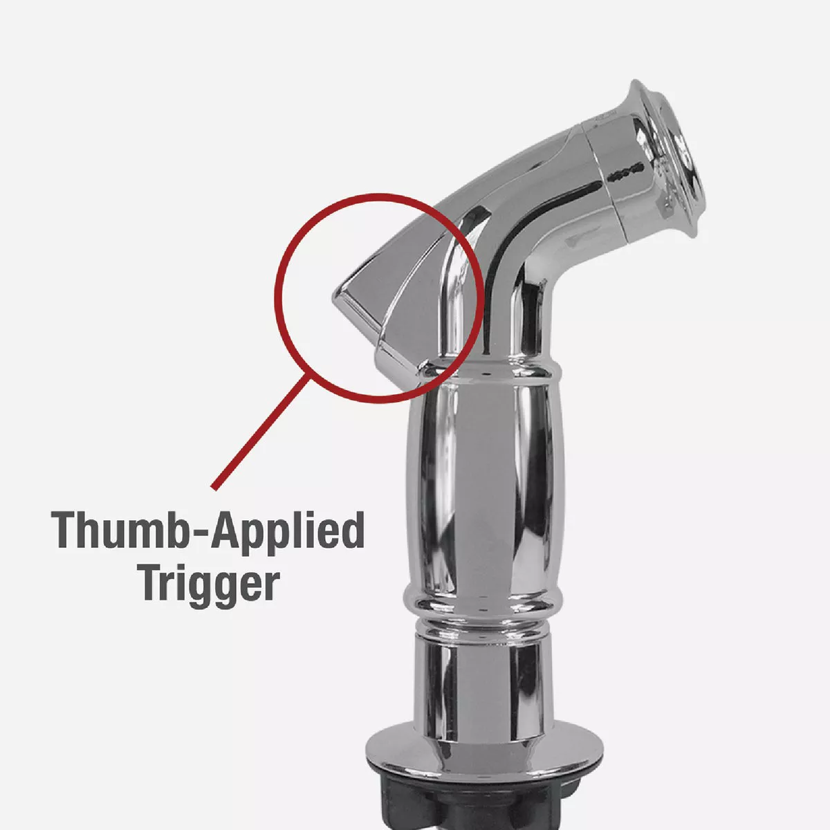 Danco Universal Fit Chrome Classic Sprayer Head - photo 6