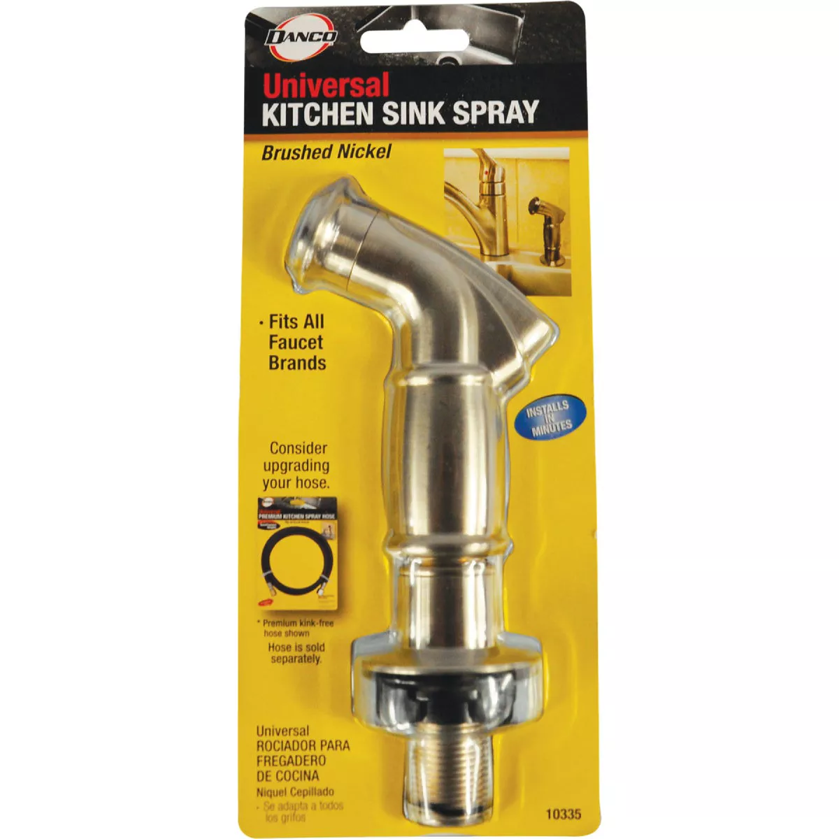 Danco Universal Fit Brushed Nickel Classic Sprayer Head - photo 2