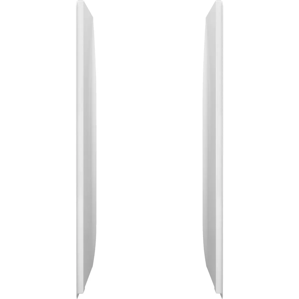 Sterling Ensemble Curve 30 In. W x 72-1/2 In. H 2- Piece Shower End Wall Set in White