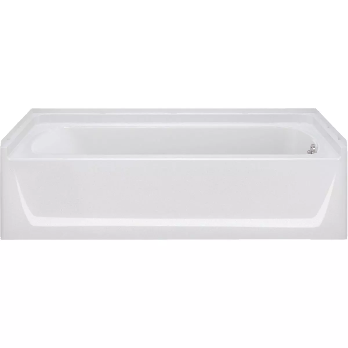 Sterling Ensemble 60 In. L x 30-1/4 In. W Right Drain Rectangular Alcove Bathtub in White