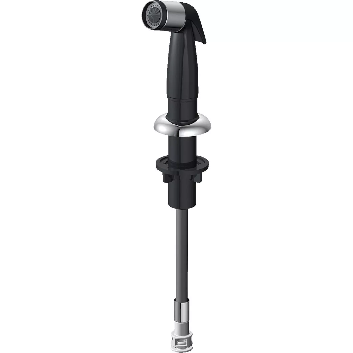 Home Impressions 47 In. Black Replacement Sprayer & Hose Assembly