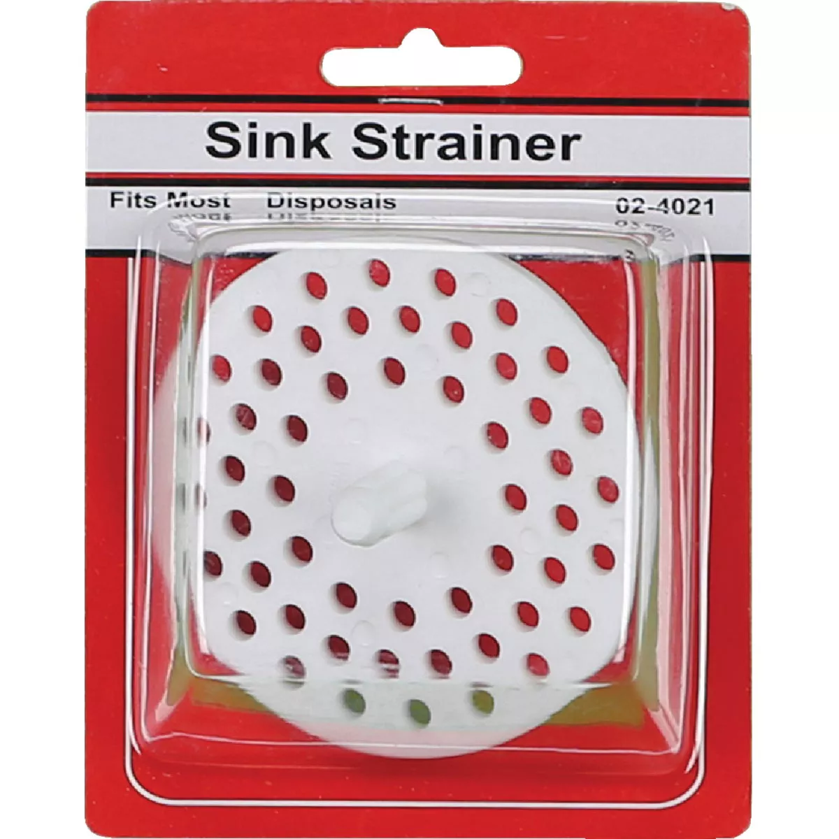 Lasco 3 In. Dia White Plastic Fit-All Disposer Strainer - photo 2