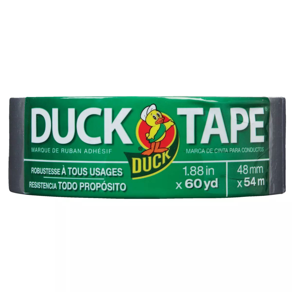 Duck Tape 1.88 In. x 60 Yd. All-Purpose Duct Tape, Gray - photo 2
