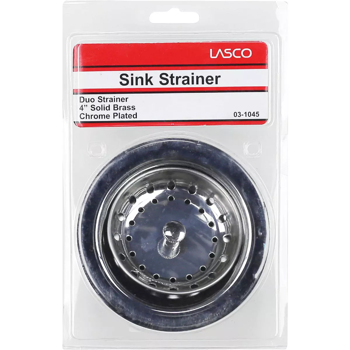 Lasco 3-1/2 In. Chrome Basket Strainer Assembly - photo 2