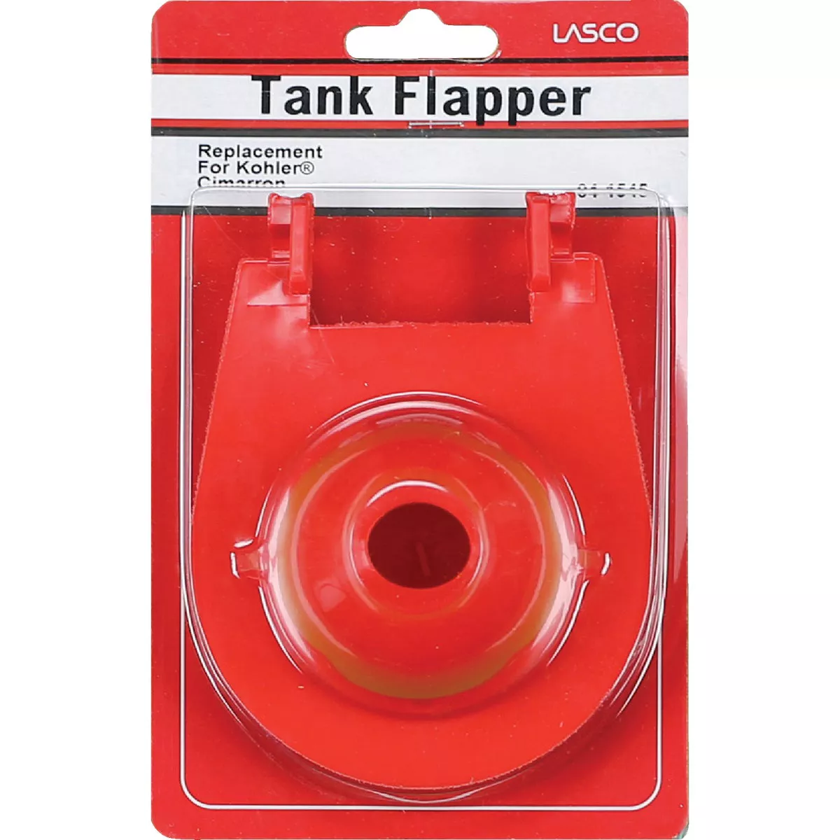 Lasco Kohler Cimarron 3-1/4 In. Red Rubber Toilet Flapper with Chain - photo 2