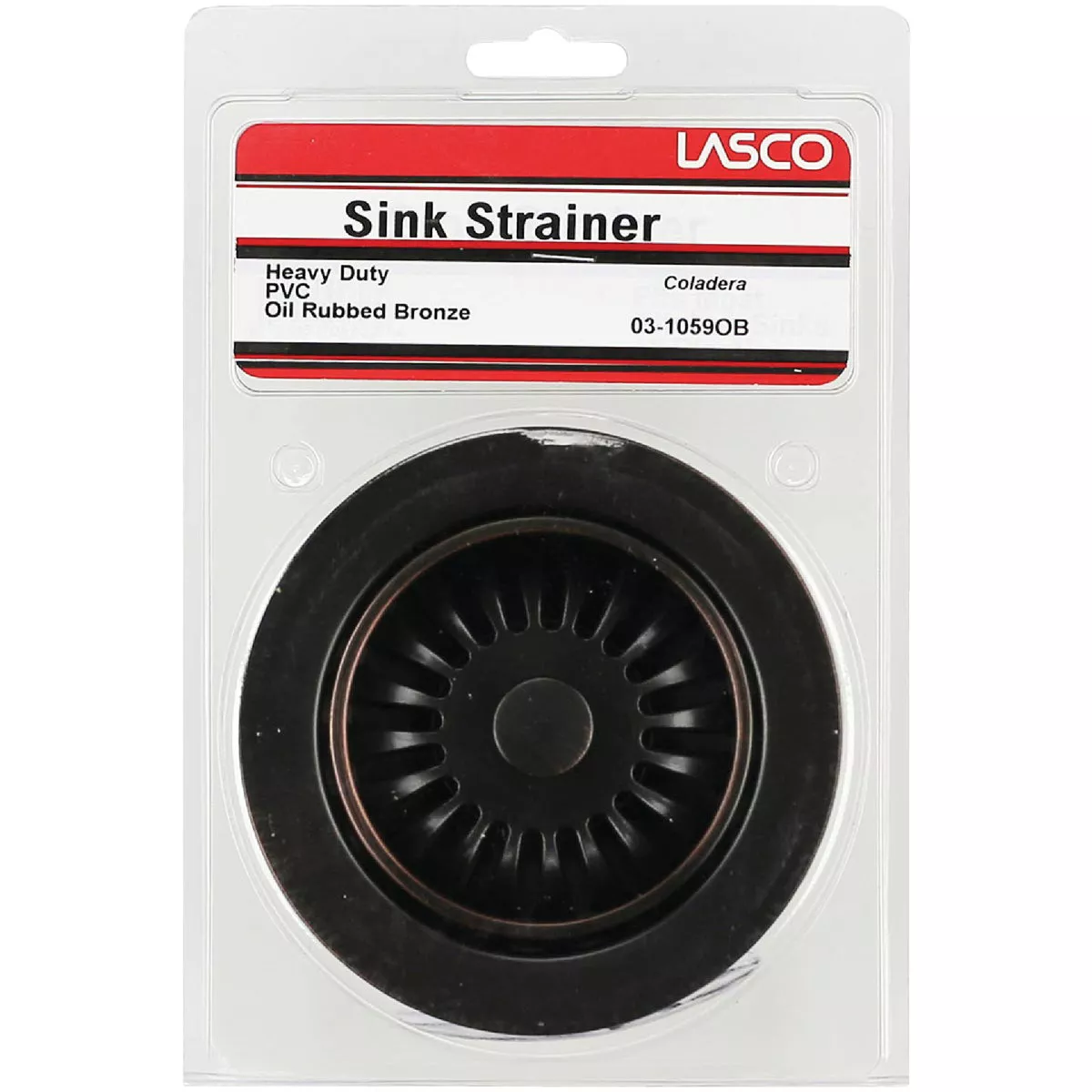 Lasco 3-1/2 In. Heavy-Duty Basket Strainer Assembly, Bronze - photo 2