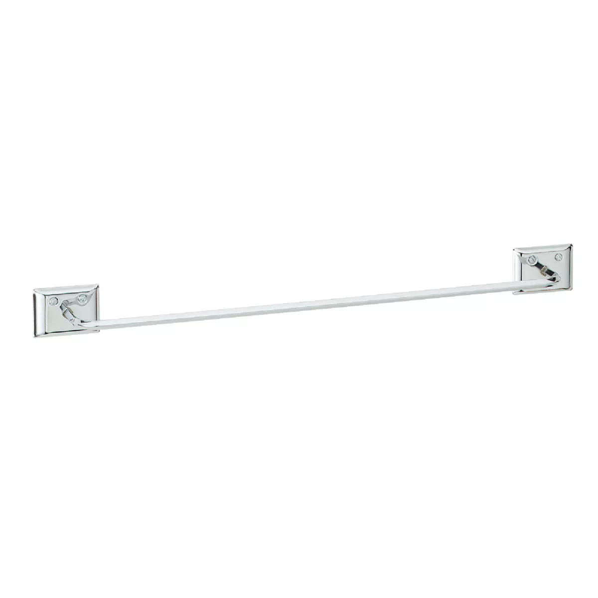 Decko Diamond Bar Design 18 In. Chrome Towel Bar