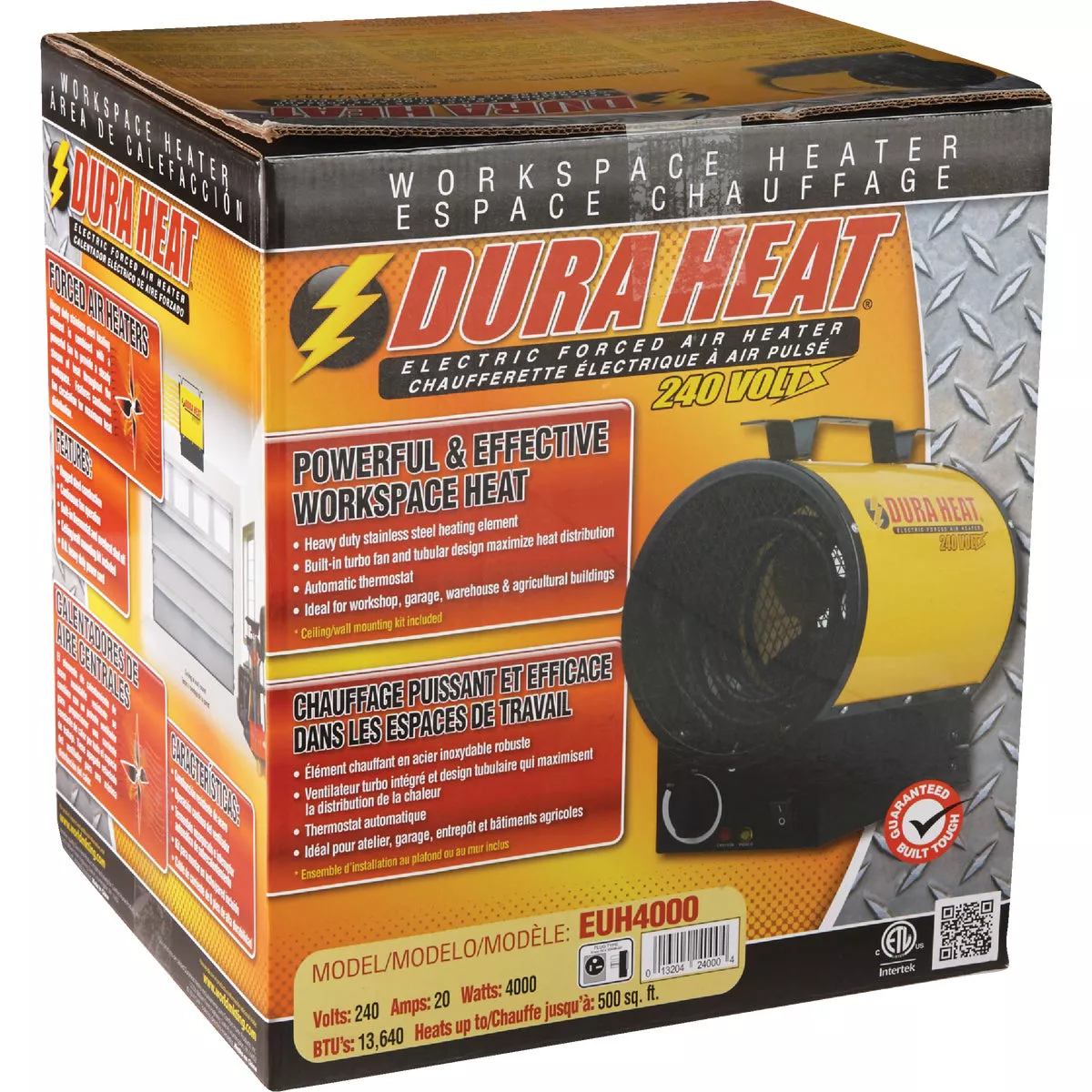 Dura Heat 4000W 240V Workspace Electric Space Heater - photo 2