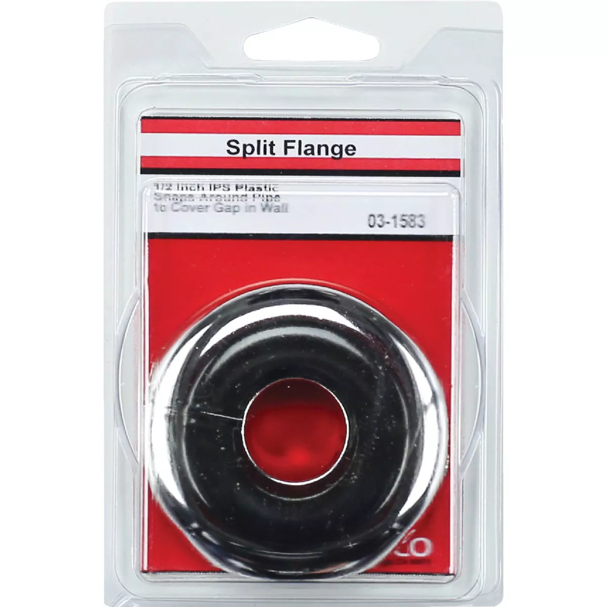 Lasco Chrome-Plated 3/8 In. IP or 1/2 In. Copper 7/8 In. ID Split Plate - photo 2