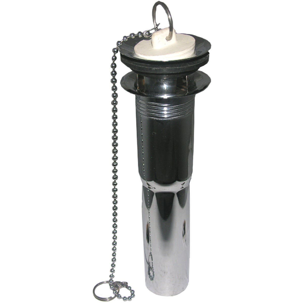 Lasco 1-1/4 In. x 12 In. Chrome-Plated Brass P.O. Plug 2-Piece Bathroom ...