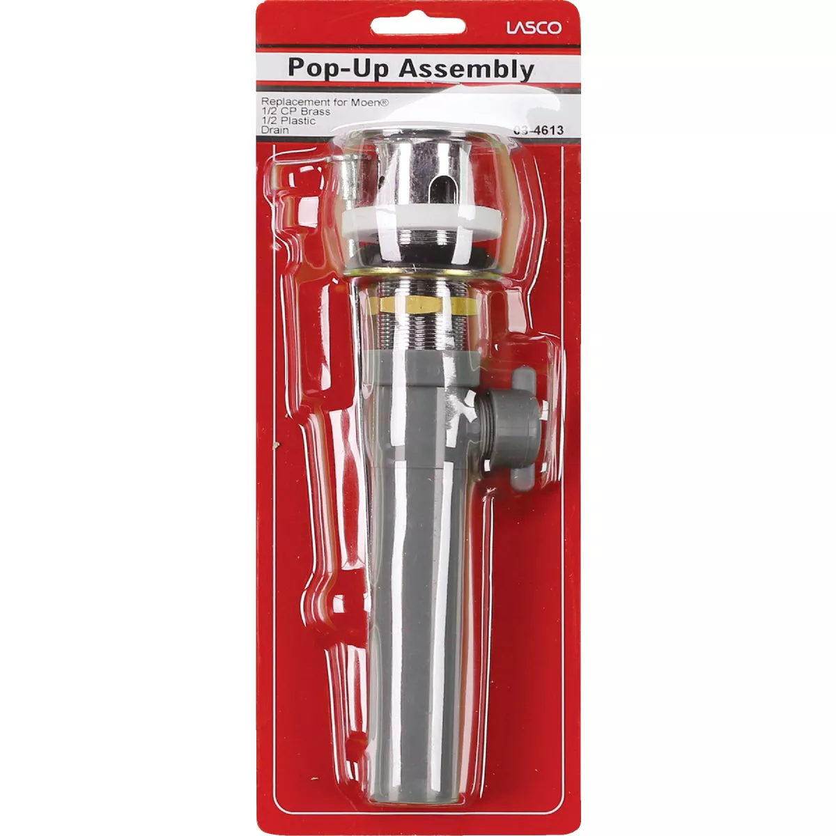 Lasco 1-1/4 In. Chrome-Plated/Plastic Moen Style Pop-Up Assembly - photo 2
