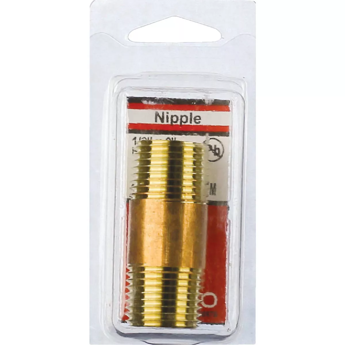 Lasco 1/2 In. x 2 In. Brass Nipple - photo 2