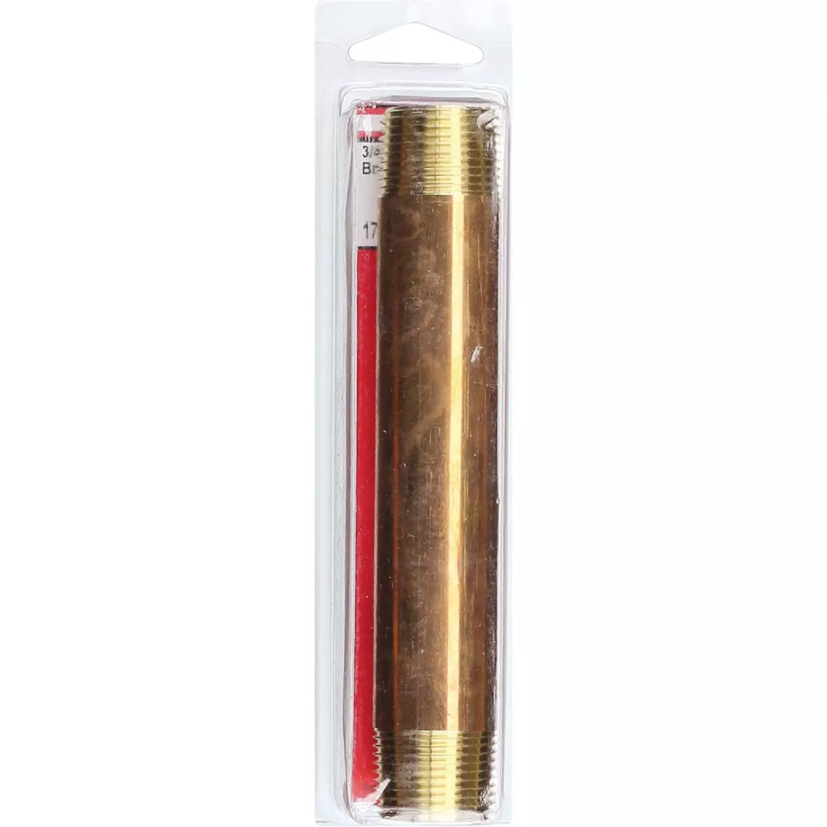 Lasco 3/4 In. x 6 In. Red Brass Nipple - photo 2
