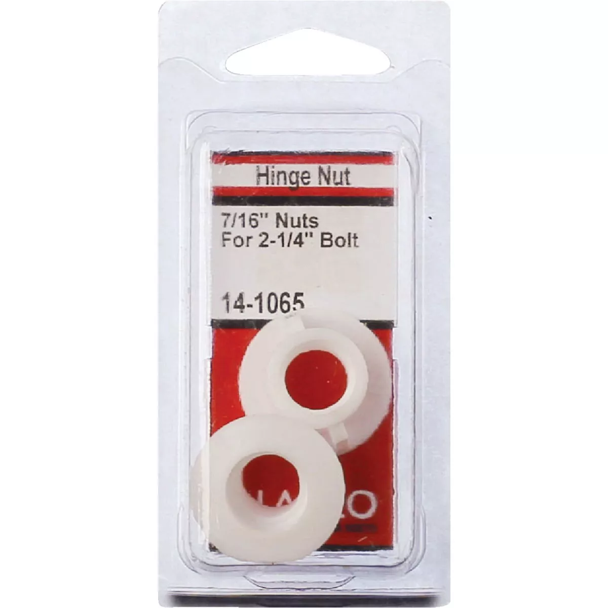 Lasco 7/16" White Plastic Toilet Seat Bolt, Includes Nuts and Washers - photo 2