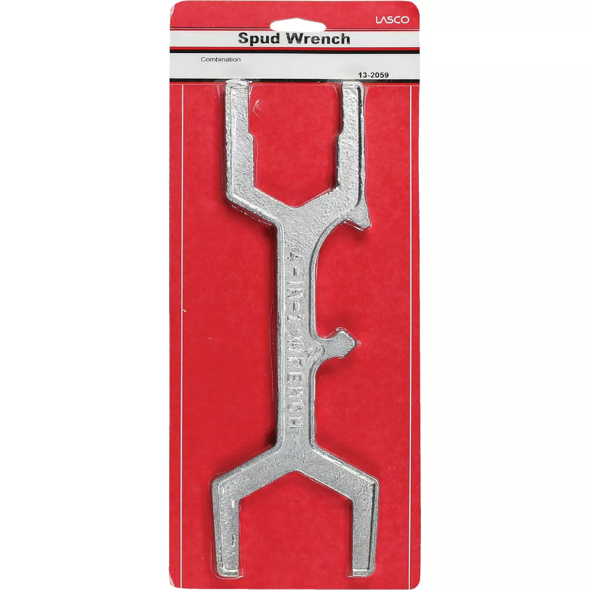 Lasco 11.75 In. Die Cast Bright Plated Plumber's Wrench - photo 2