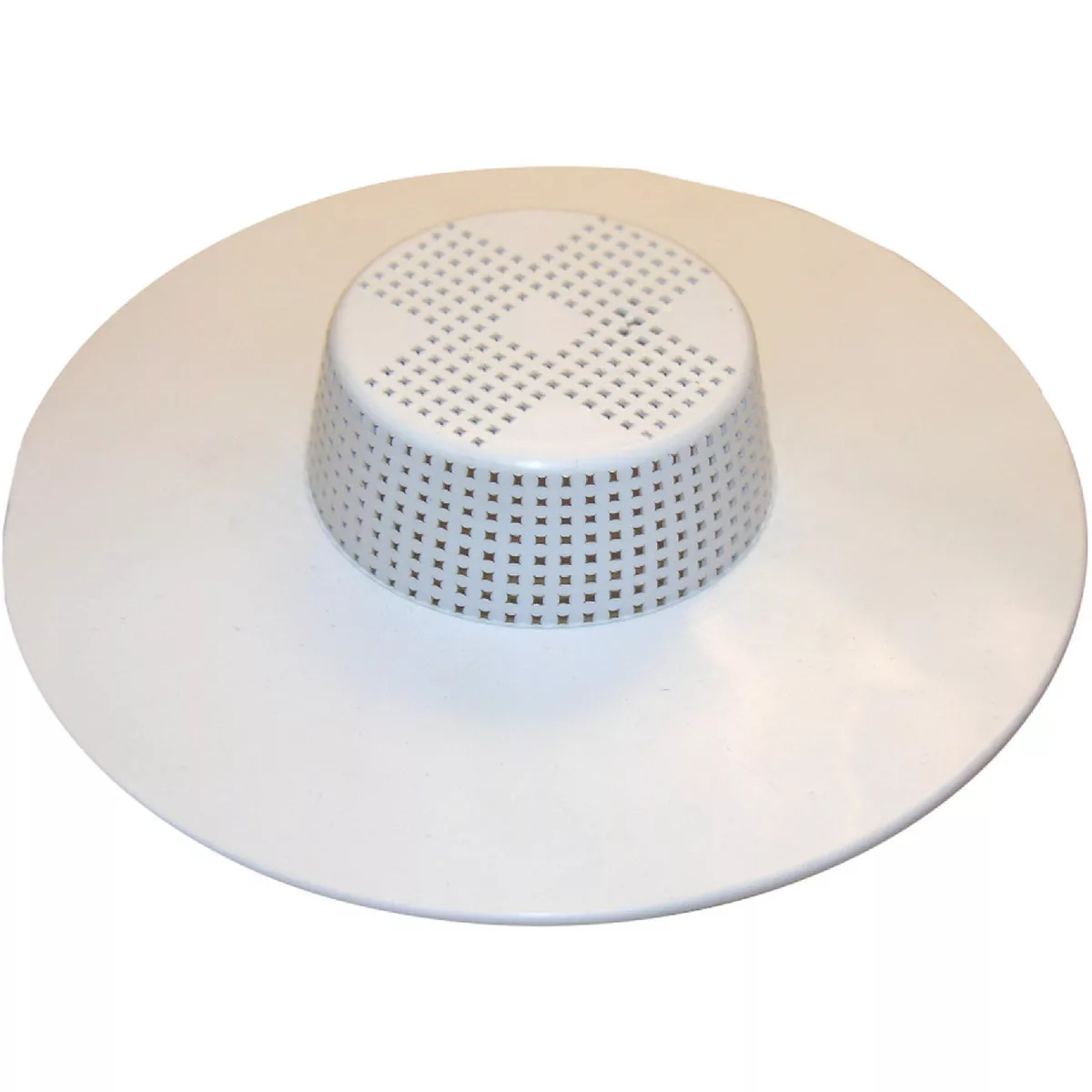 Lasco 1-1/2 In. White Hair Snare Tub Drain Strainer