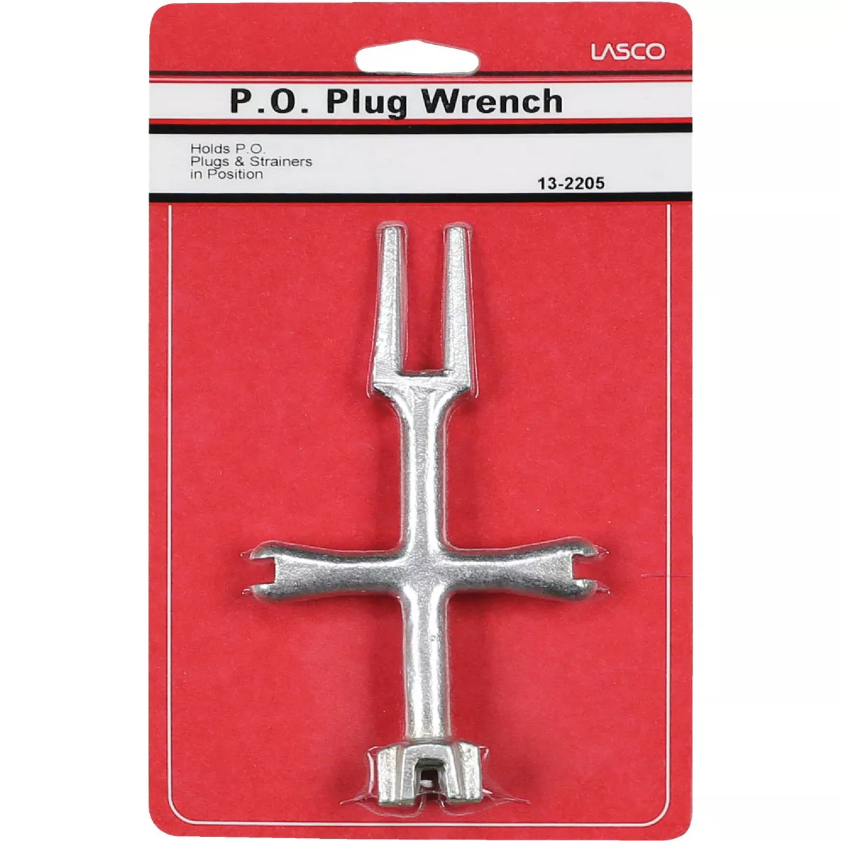 Lasco P O 6 In. Steel Plug Wrench - photo 2