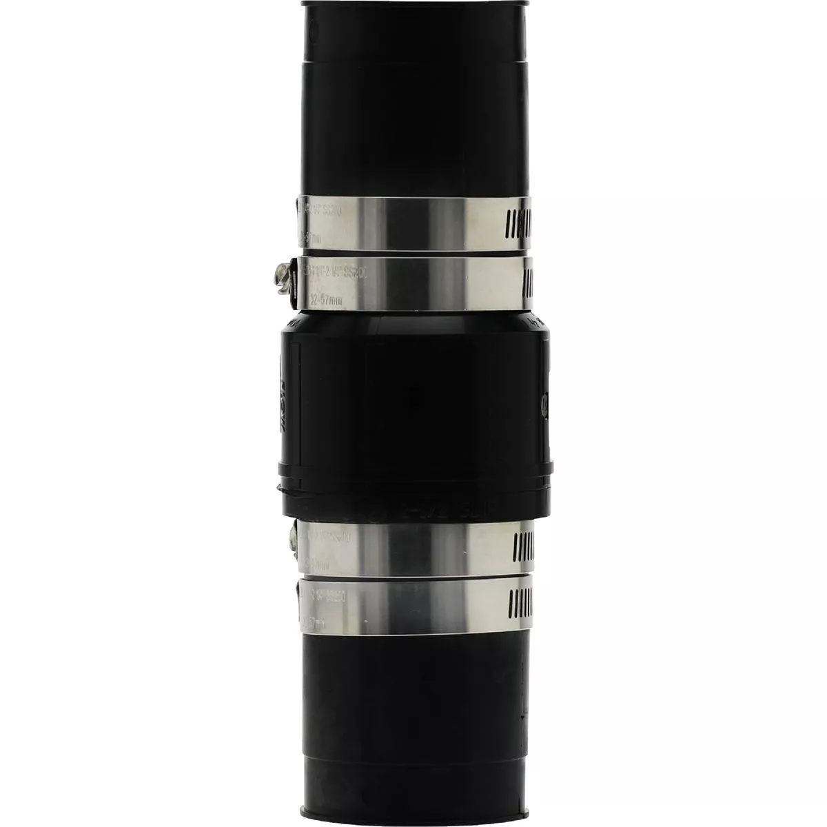 PLUMBEEZE 1-1/2 In. ABS Thermoplastic In-Line Sump Pump Check Valve