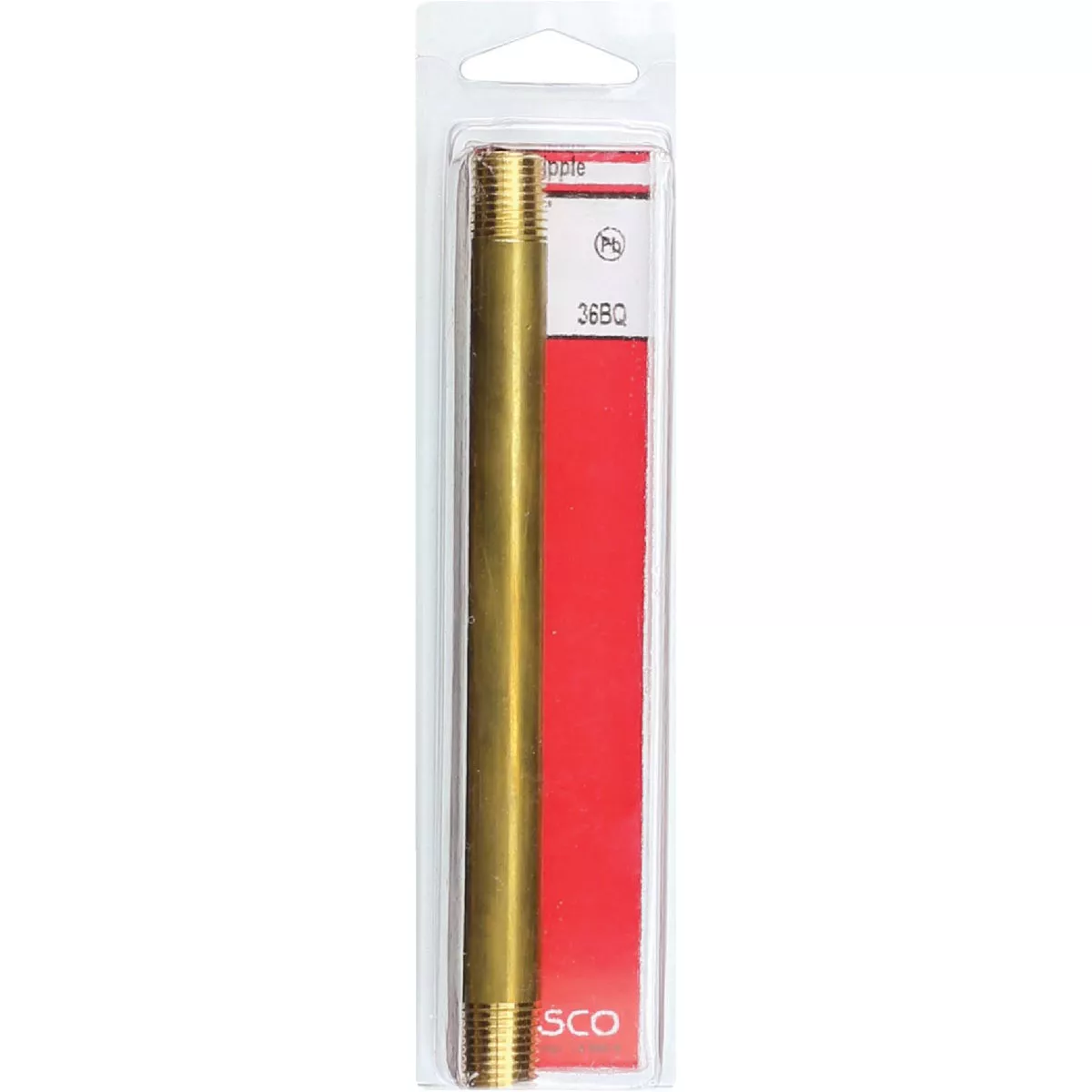 Lasco 1/4 In. x 6 In. Brass Nipple - photo 2