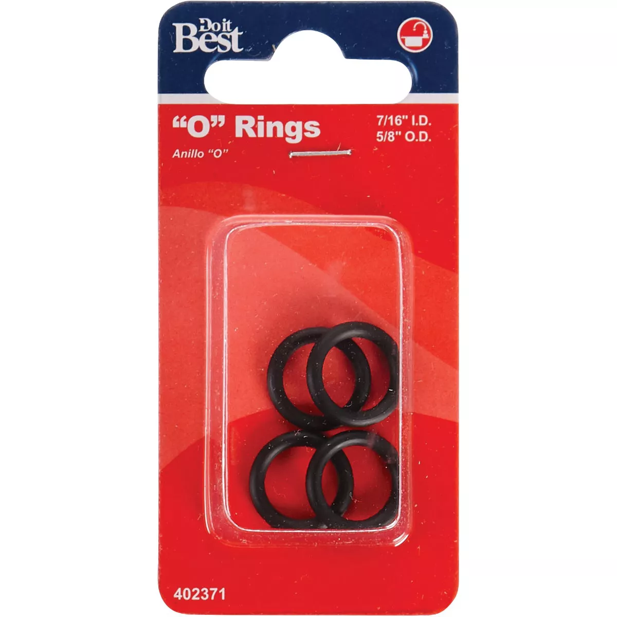 Do it Best 7/16 In. x 5/8 In. x 3/32 In. O-Ring (4 Ct.) - photo 2