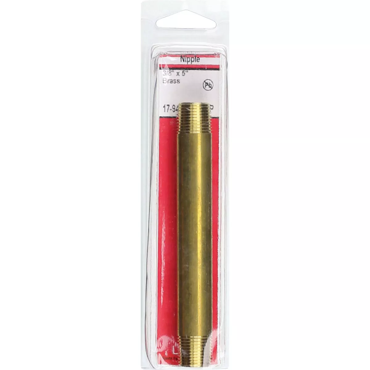 Lasco 3/8 In. x 5 In. Brass Nipple - photo 2