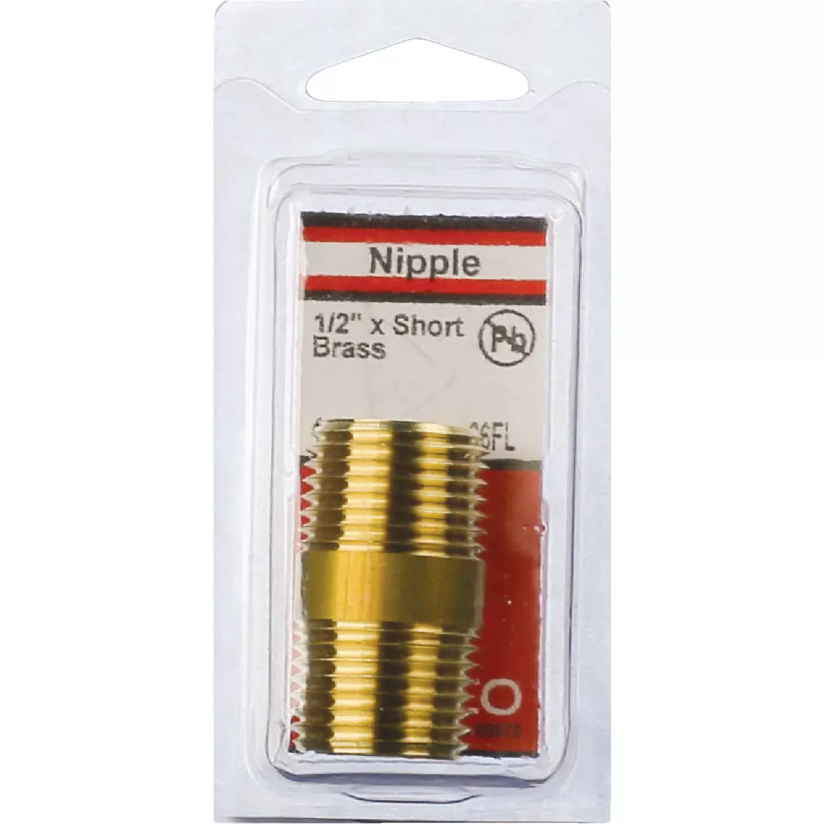 Lasco 1/2 In. MPT x 1-1/2 In. Short Brass Nipple - photo 2