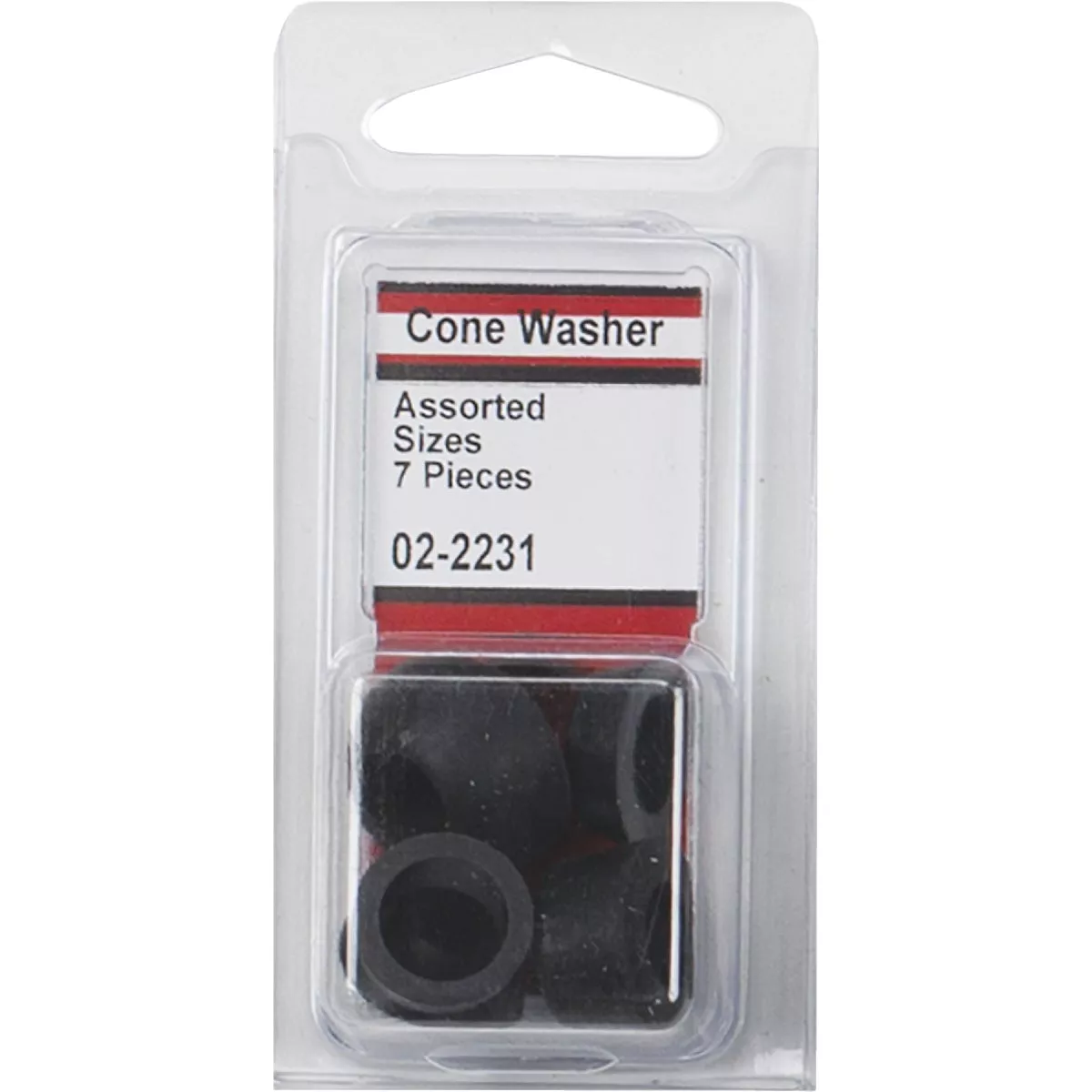 Lasco Assorted Black or Gray Cone Faucet Washer (7 Ct.) - photo 2