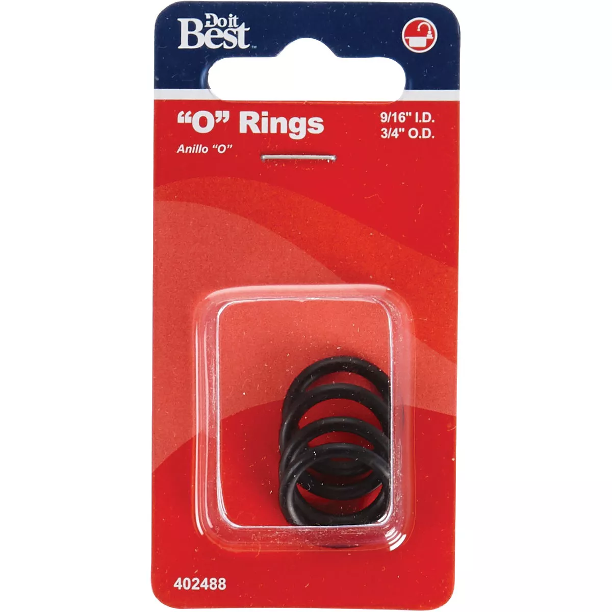 Do it Best 9/16 In. x 3/4 In. x 3/32 In. O-Ring (4 Ct.) - photo 2