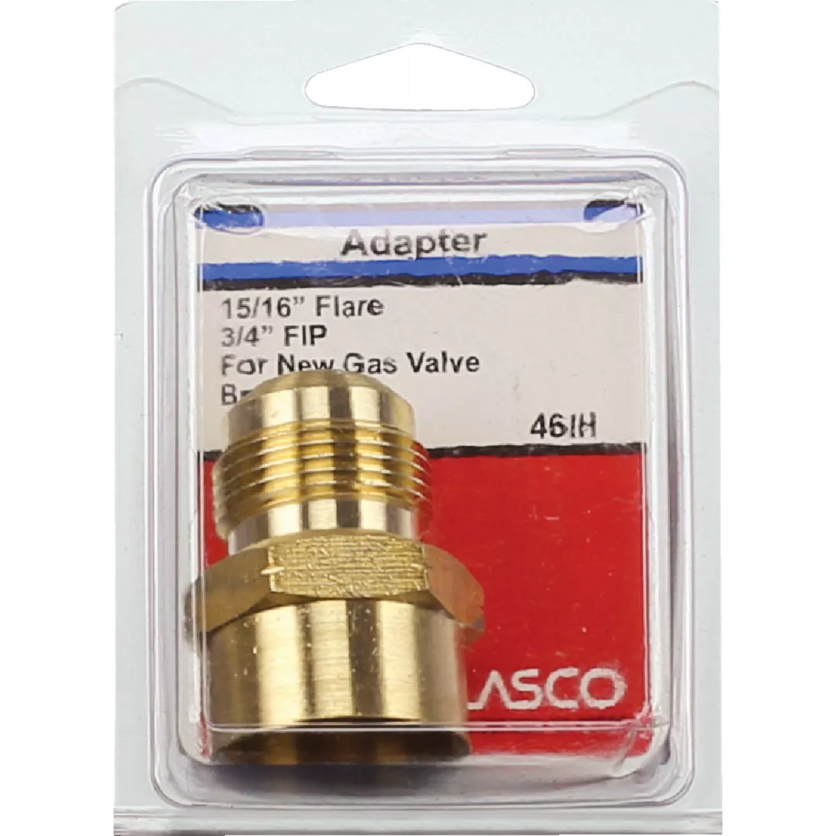 Lasco 15/16 In. M x 3/4 In. FPT Brass Flare Adapter - photo 2